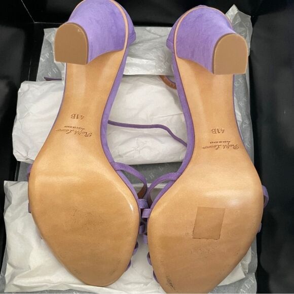 Ralph Lauren Purple Label Purple Heels Sophisticated Style - Picture 4 of 8